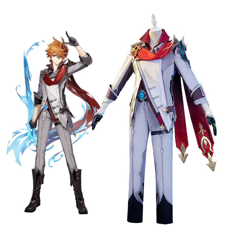 Game Genshin Impact  Childe Tartaglia Cosplay Costume