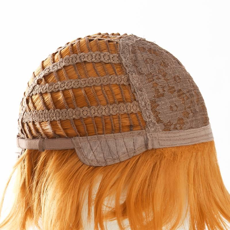 Game Genshin Impact Tartaglia Orange Short Cosplay Wigs 