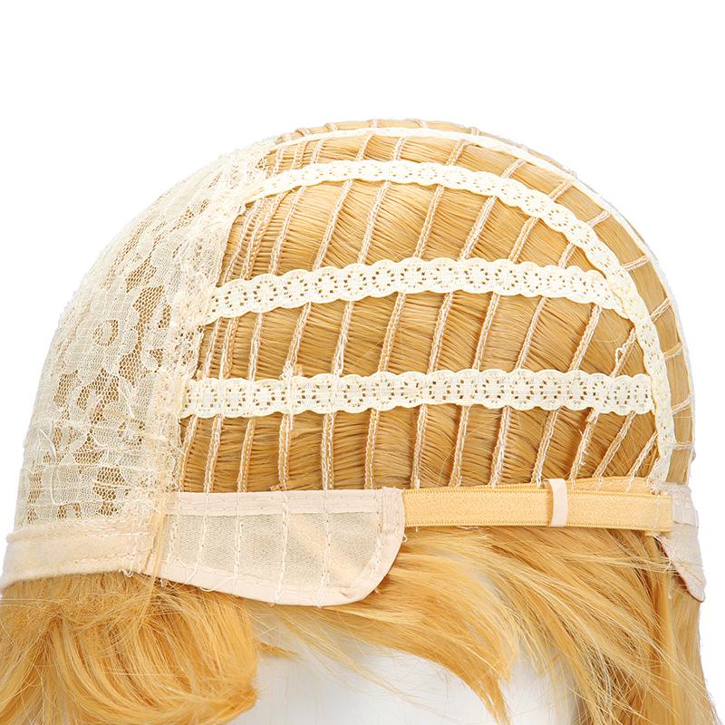 Game Genshin Impact Tohma Yellow Long Cosplay Wigs