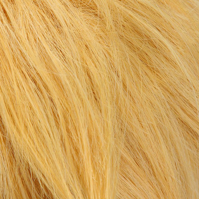 Game Genshin Impact Tohma Yellow Long Cosplay Wigs