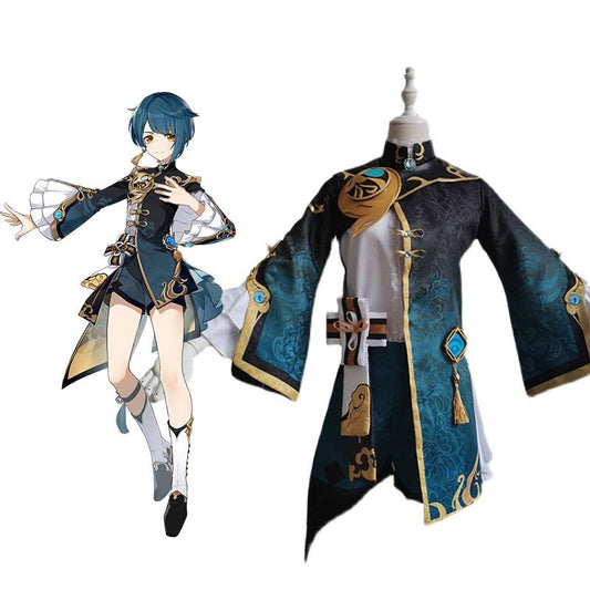 Game Genshin Impact Xing qiu Cosplay Costume