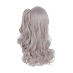 Game Girls Frontline UMP45UMP9 Brown Ponytail Linen Curls Cosplay Wigs