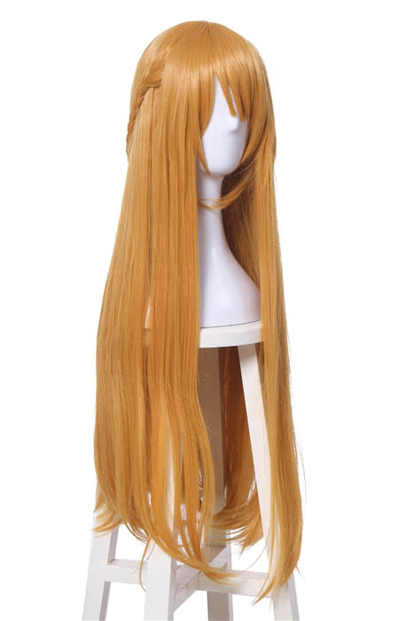 Game Glory Mucheng Su Long Orange Coaplay Wigs
