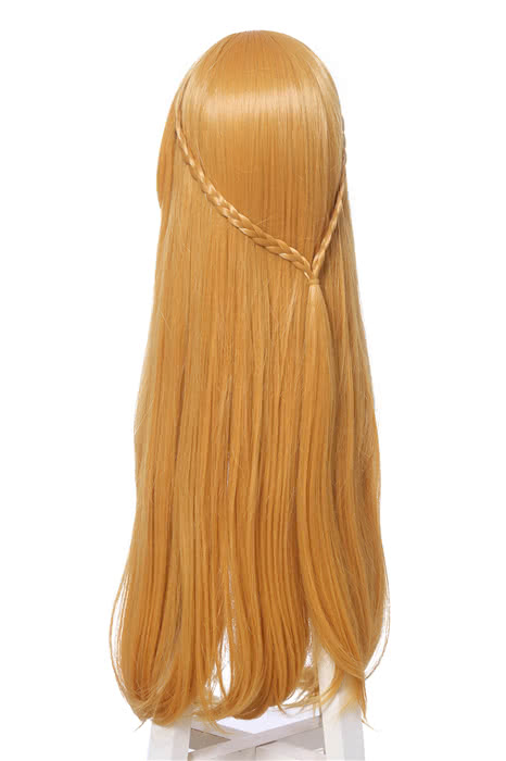 Game Glory Mucheng Su Long Orange Coaplay Wigs