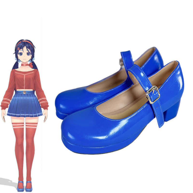Game MiSide Mita Cosplay Shoes