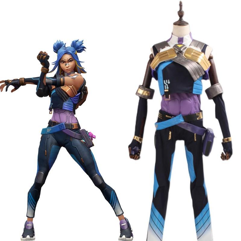 Game Valorant Neon Cosplay Costume