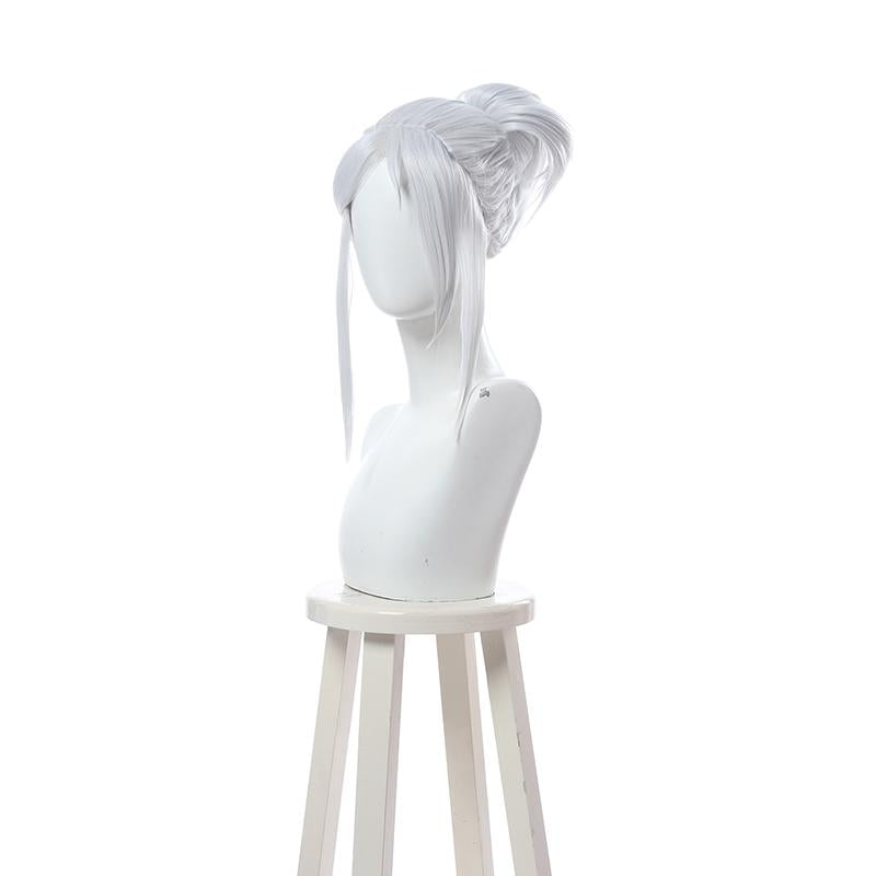 Game Valorant Project A Jett White Cosplay Wigs