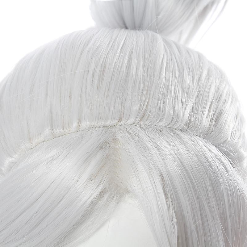 Game Valorant Project A Jett White Cosplay Wigs