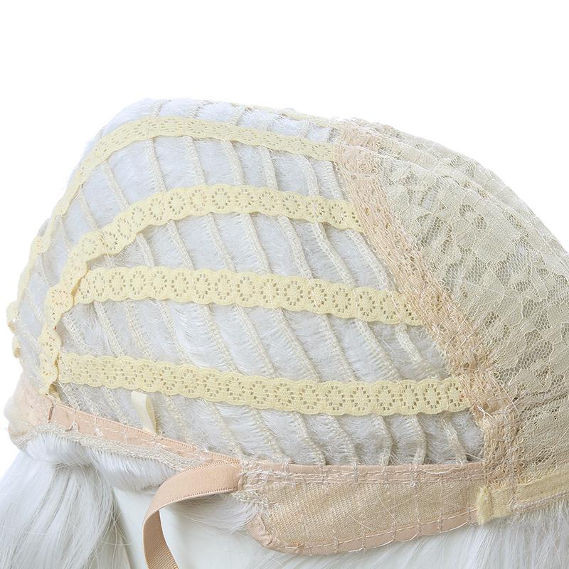 Game Valorant Project A Jett White Cosplay Wigs