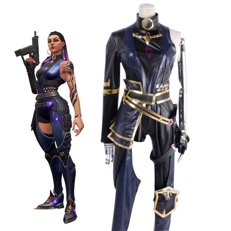 Game Valorant Project A Reyna Cosplay Costume