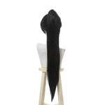 Game Valorant Project A Sage Black Long Ponytail Cosplay Wigs