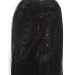 Game Valorant Project A Sage Black Long Ponytail Cosplay Wigs