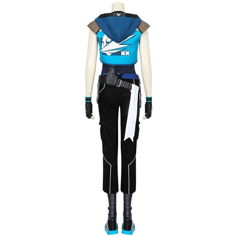 Game Valorant Jett Cosplay Costume