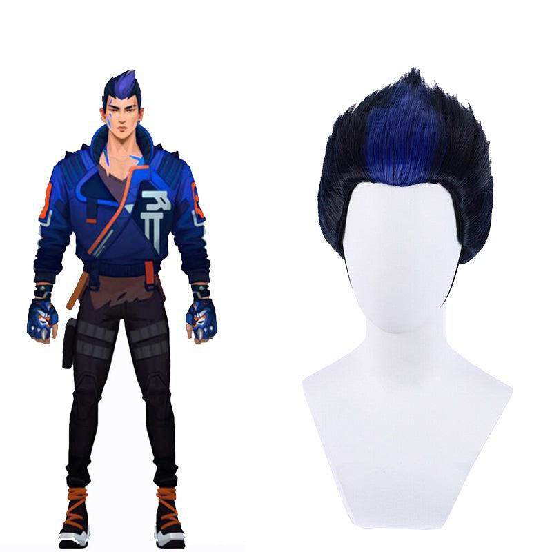 Game Valorant Yoru Cosplay Wigs