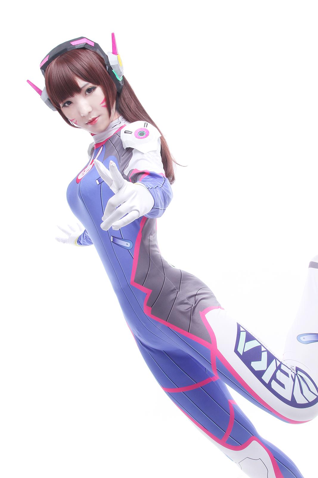 Overwatch OW D.Va DVA Costume Cosplay Suit Hana Song Video Game Leotard Jumpsuits Cosplay Costumes