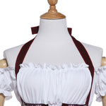 Oktoberfest Wine Lady Costume Blue