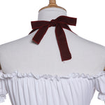 Oktoberfest Wine Lady Costume Blue