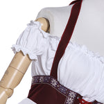 Oktoberfest Wine Lady Costume Blue