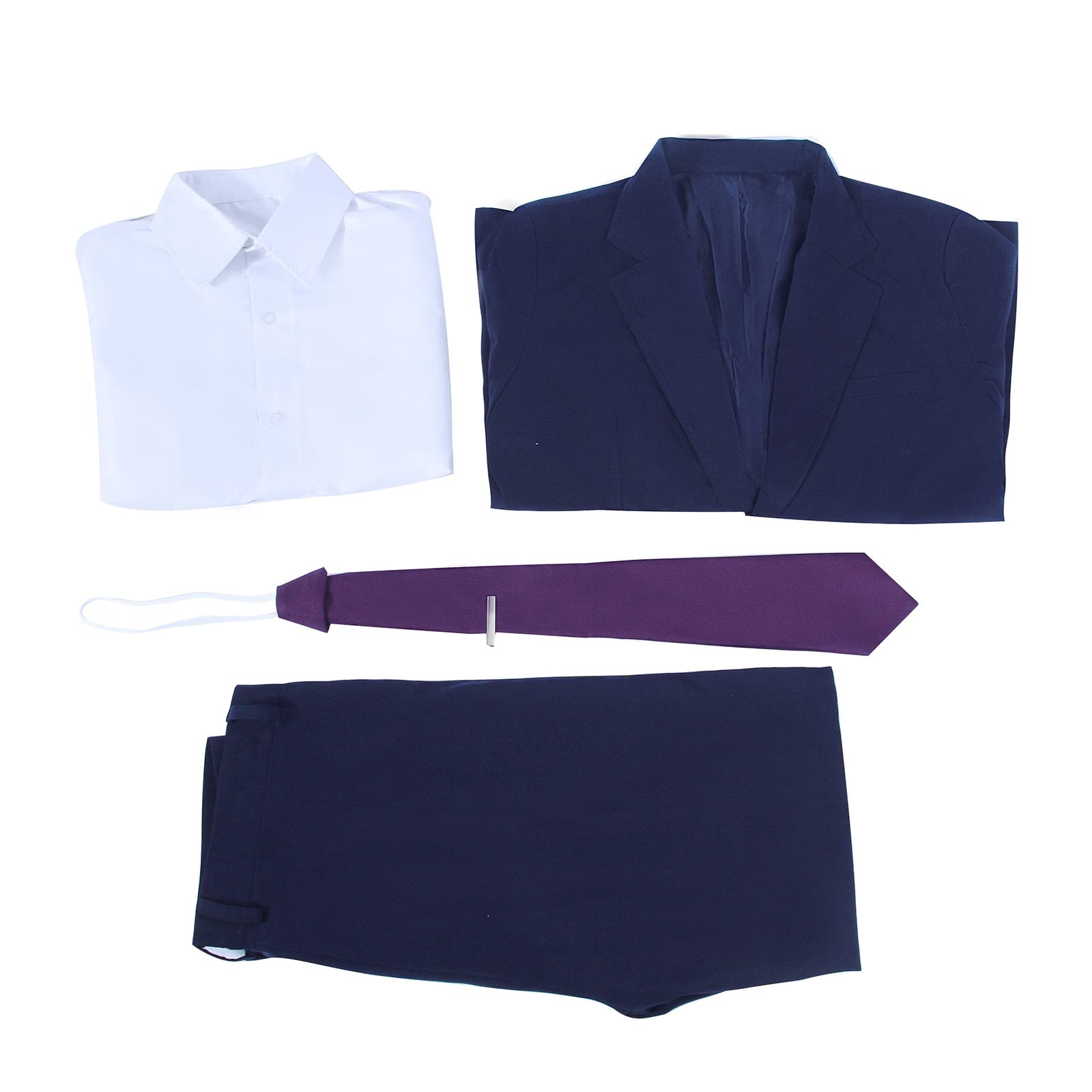 WotaKoi Love is Hard for Otaku Hirotaka Nifuji Blue Suits for Men Cosplay  Costume