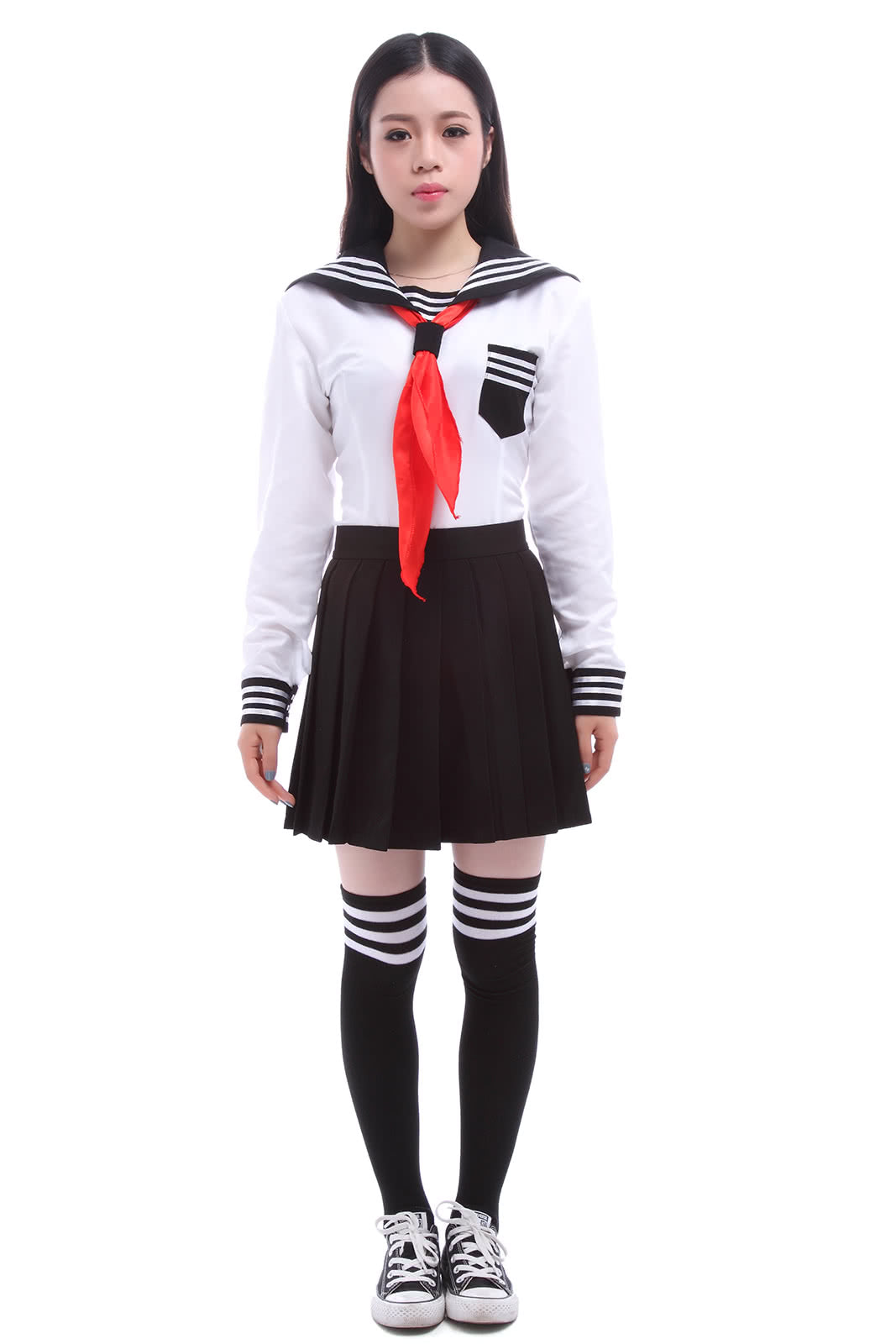  Skirts Long Sleeve Cosplay Costumes
