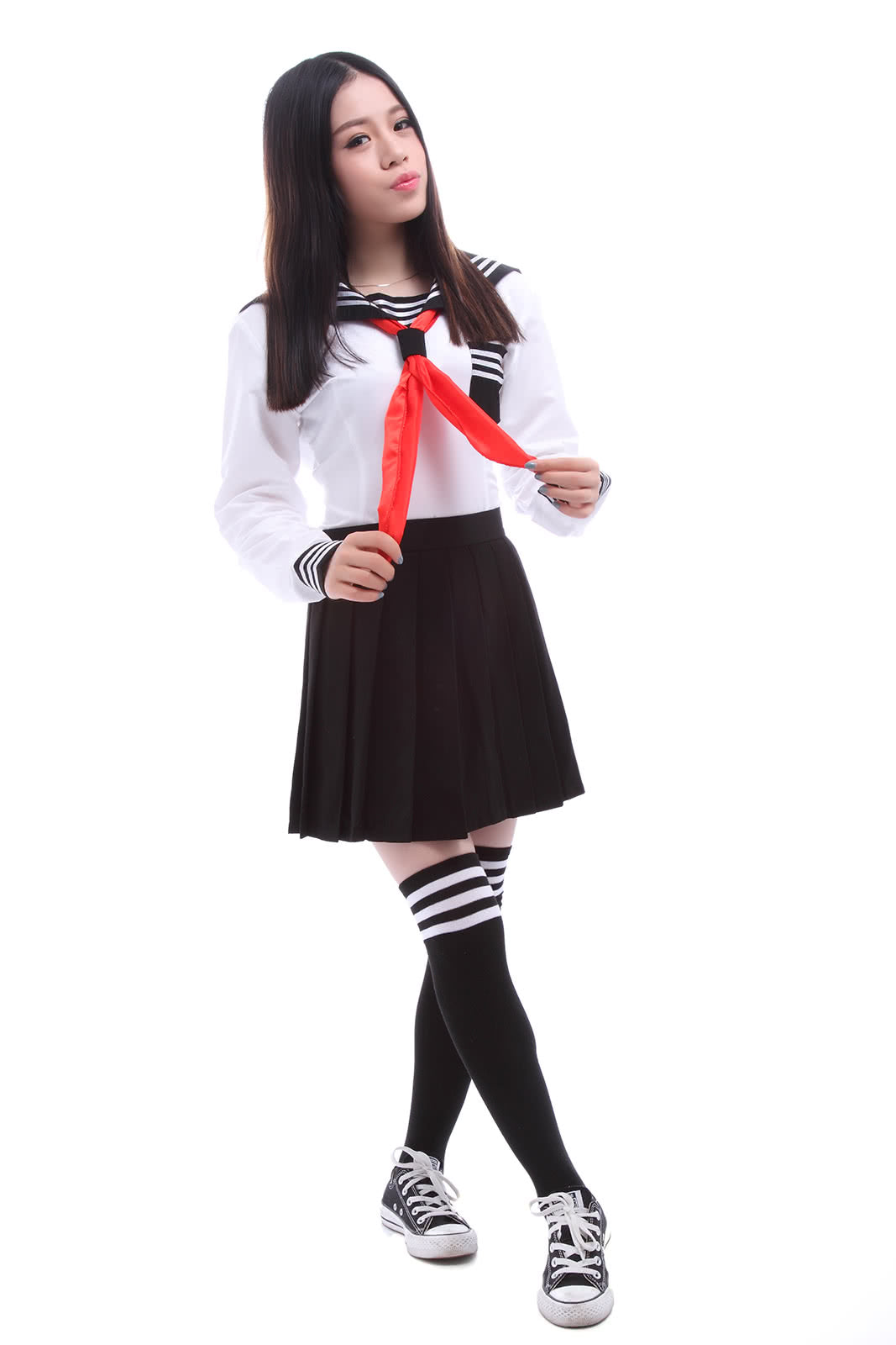  Skirts Long Sleeve Cosplay Costumes