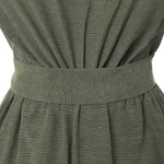 Women Renaissance Victorian Medieval Long Defined Waist Dress
