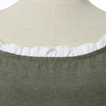 Women Renaissance Victorian Medieval Long Defined Waist Dress