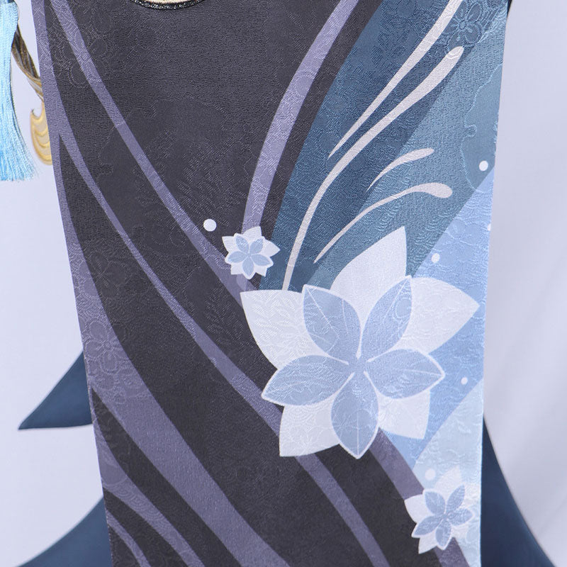Genshin Impact Frostflower Dew Shenhe Cosplay Costume
