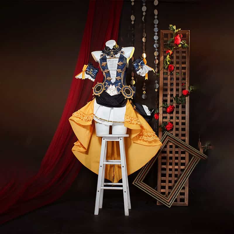 Genshin Impact Navia Fontaine Cosplay Costume