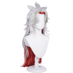 Genshin Impact  Arataki Itto Grey Mixed Red Long Cosplay Wigs