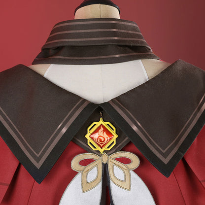 Genshin Impact Cherries Snow-Laden Hu Tao Cosplay Costume