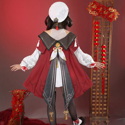 Genshin Impact Cherries Snow-Laden Hu Tao Cosplay Costume