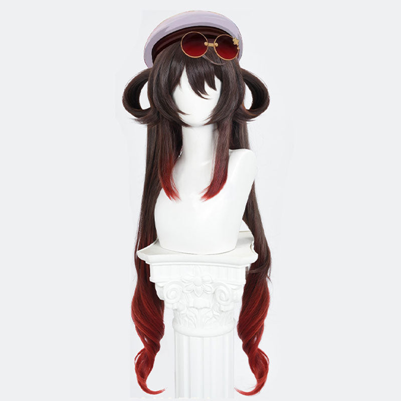 Genshin Impact Cherries Snow Laden Hu Tao Cosplay Wig