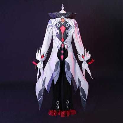 Genshin Impact Fatui Arlecchino The Knave Cosplay Costume
