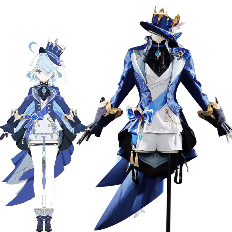 Genshin Impact Furina Focalors Cosplay Costume
