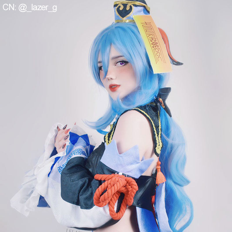 Genshin Impact Ganyu Little Zombie Sexy Halloween Cosplay Costume