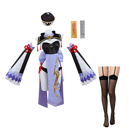 Genshin Impact Ganyu Little Zombie Sexy Halloween Cosplay Costume