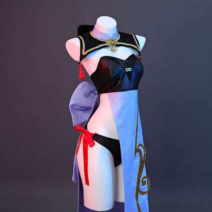 Genshin Impact Ganyu Little Zombie Sexy Halloween Cosplay Costume