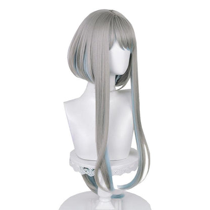 Genshin Impact Guizhong Long Grey Cosplay Wigs