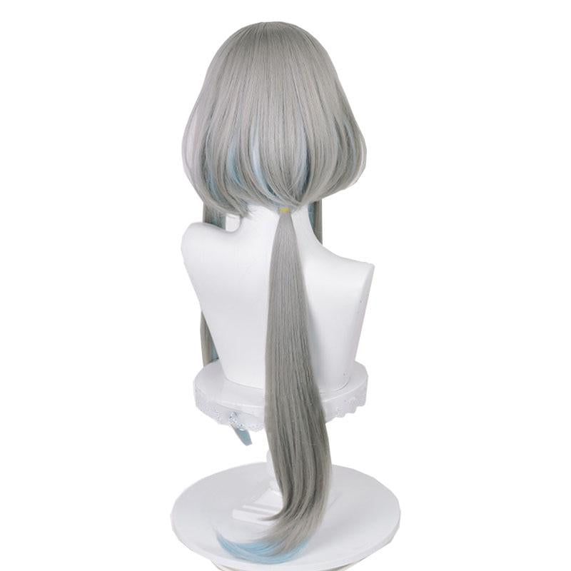 Genshin Impact Guizhong Long Grey Cosplay Wigs