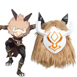 Genshin Impact Hilichurl Headgear And Mask Cosplay Props
