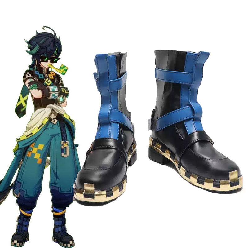 Genshin Impact Kinich Natlan Cosplay Shoes