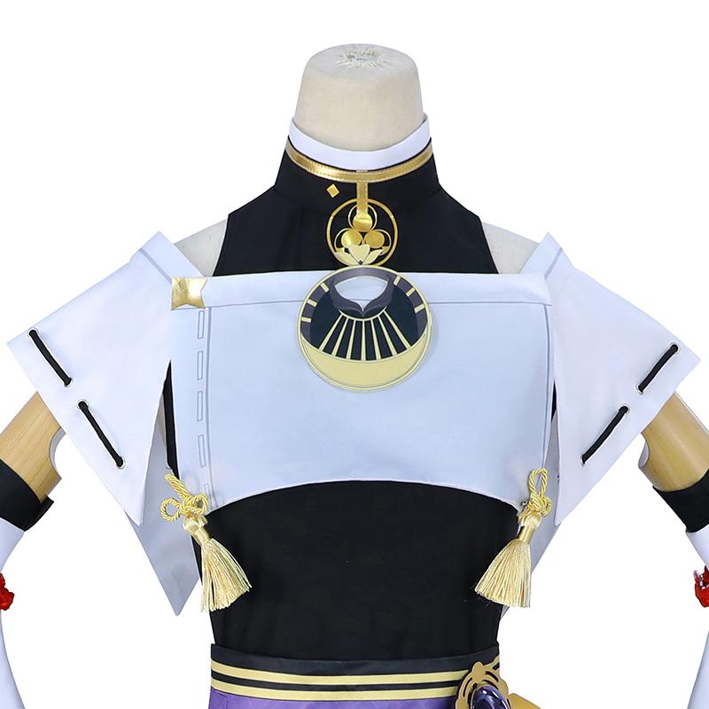 Genshin Impact Kujou Sara Cosplay Costume