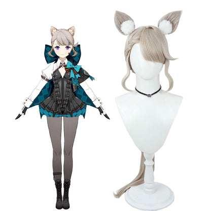 Genshin Impact Lynette Cosplay Wigs
