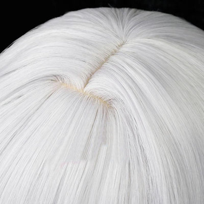Genshin Impact Nahida Grey Mixed Green Cosplay Wigs