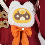 Genshin Impact New Year's Cheer Xiangling Cosplay Costume