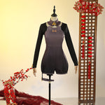Genshin Impact New Year's Cheer Xiangling Cosplay Costume