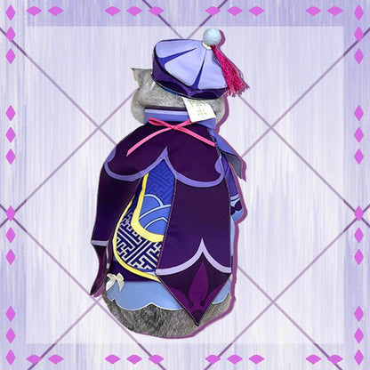 Genshin Impact Qiqi Icy Resurrection Cat Cosplay Costume