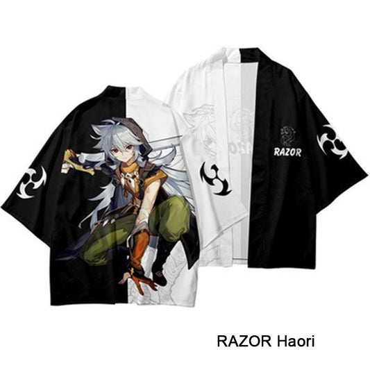 Genshin Impact Razor Haori Cosplay Costume