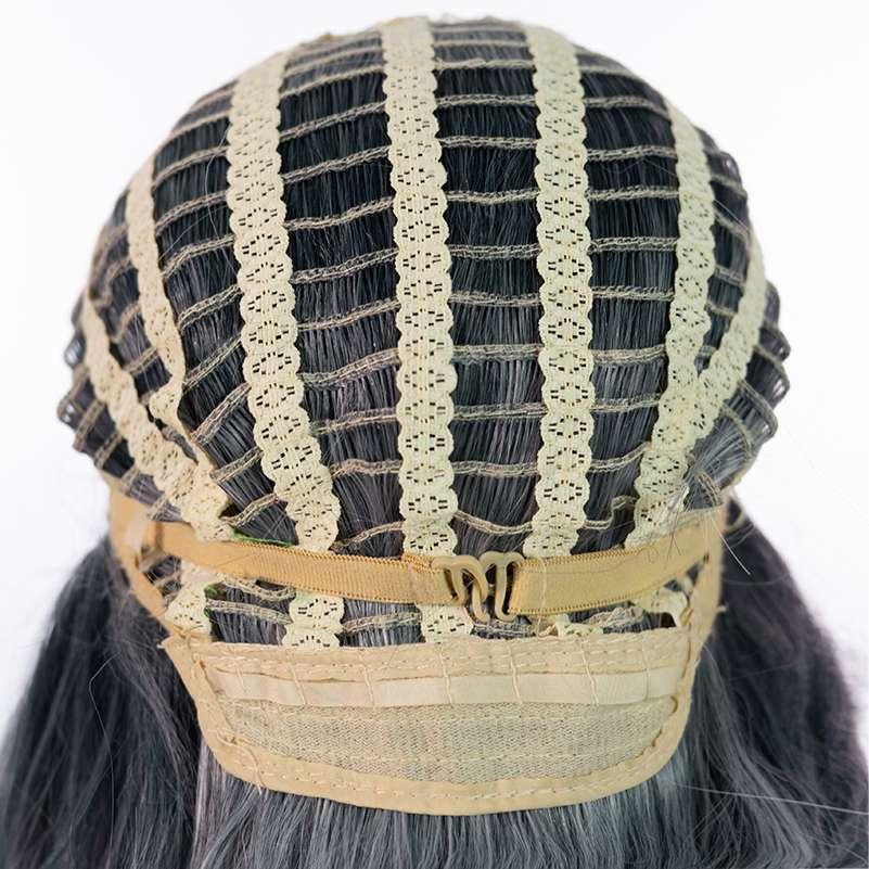 Game Genshin Impact Shenhe Gray Long Braid Cosplay Wigs